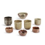 Eight Assorted Tea Cups